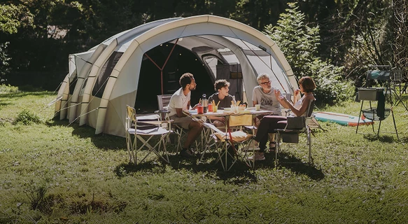 Barracas e essenciais de camping: Monte seu acampamento completo