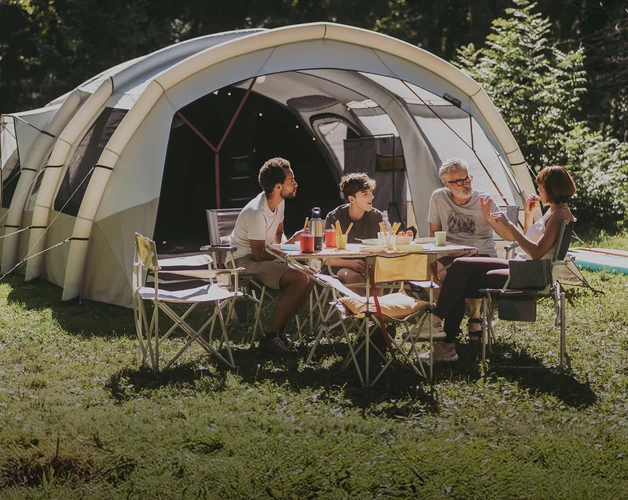 Barracas e essenciais de camping: Monte seu acampamento completo